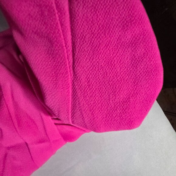 Staccato Hot Pink Sleeveless Maxi Dress  Womens Small Ruffled Hem Elastic Waist - Picture 6 of 9